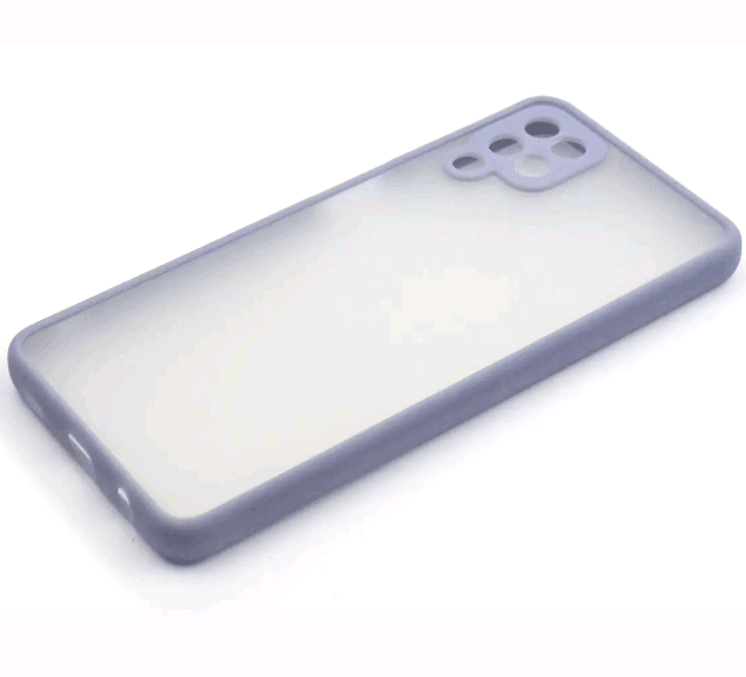 Накладка Totu Gingle Camera для Samsung A12/M12 сіра-0