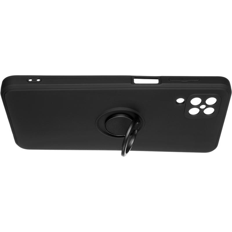 WAVE Light Color Ring для Samsung A12 / M12 Black-2