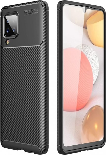 Накладка Ultimate Experience для Samsung A12 чорна-0