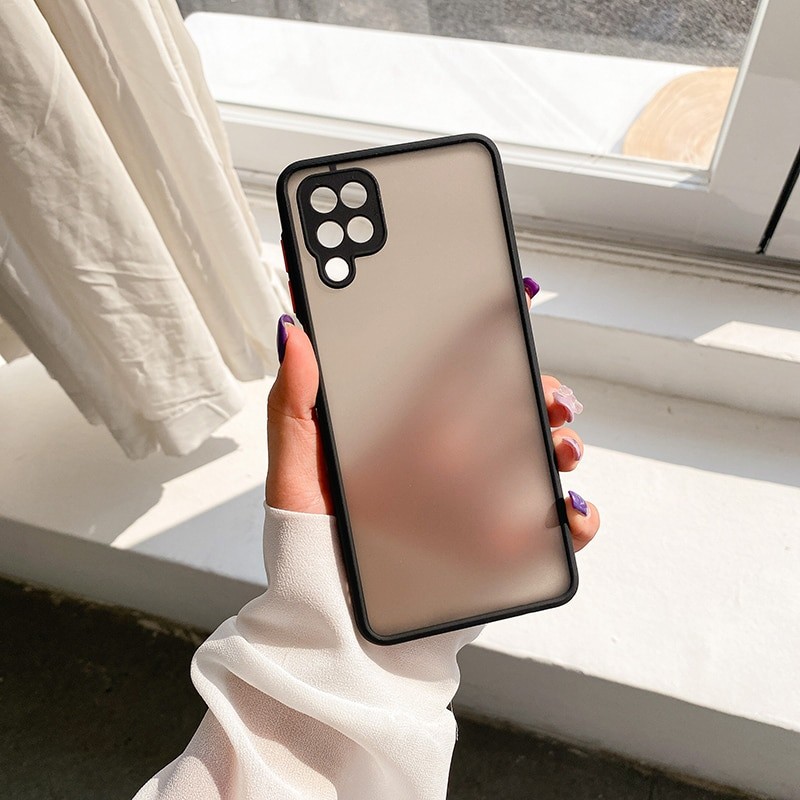 Накладка Totu Gingle Camera для Samsung A12/M12 чорна-0