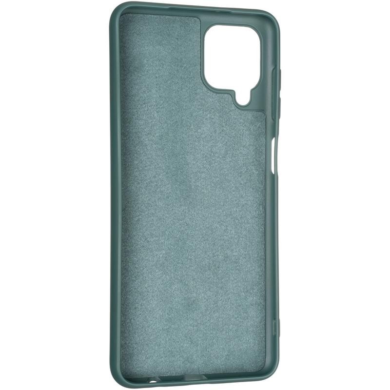 Накладка Full Soft Case для Samsung A12/M12 Dark green-1