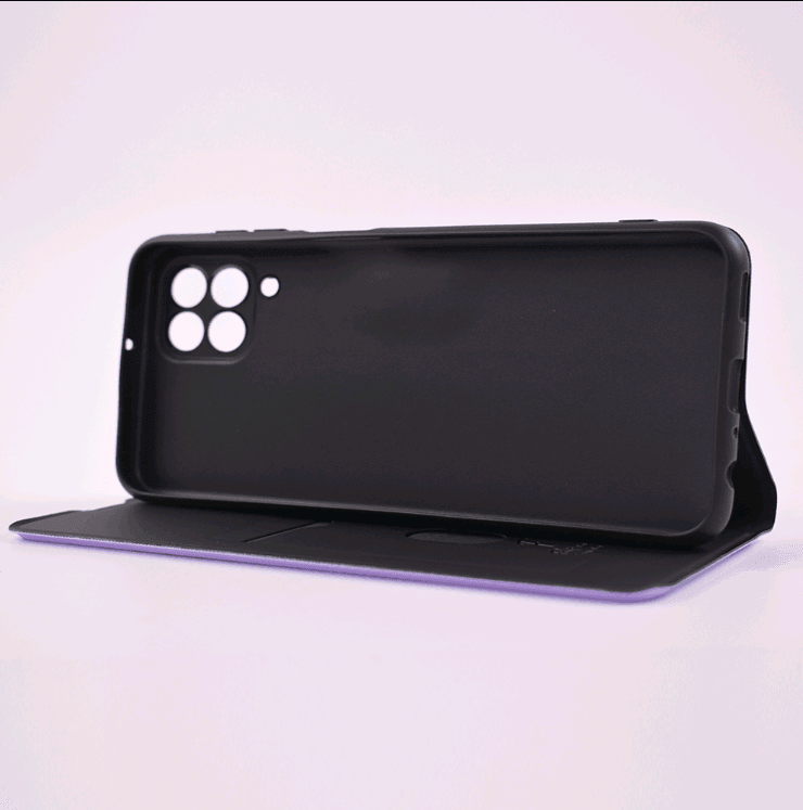 Книжка Shell Case для Samsung A12/M12 (Light purple)-3
