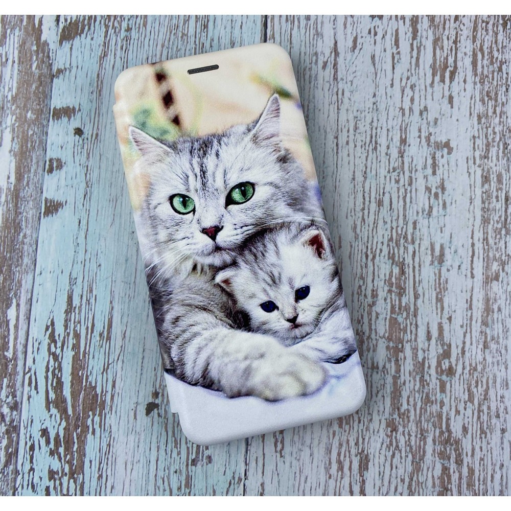 Книжка Premium Print для Xiaomi Note 5 Котики-0