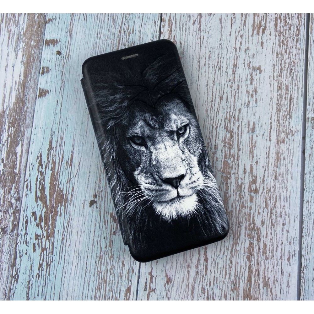 Книжка Premium Print для Xiaomi Mi 11 Lite Лев-0