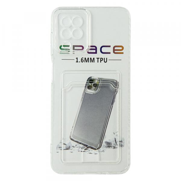 Накладка Space Card Pocket для Samsung A12/M12 (силікон)-0