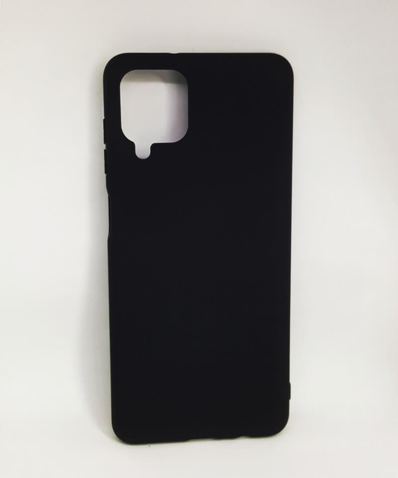 Накладка TPU Soft case для Samsung A12 чорна-0