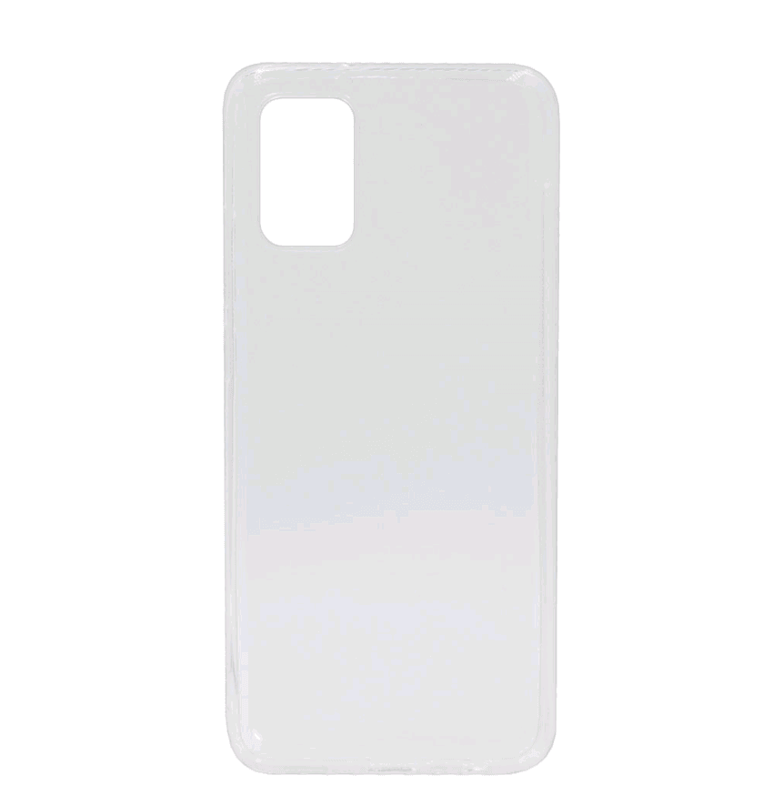 Накладка Premium для Samsung A12 прозорий силікон-0