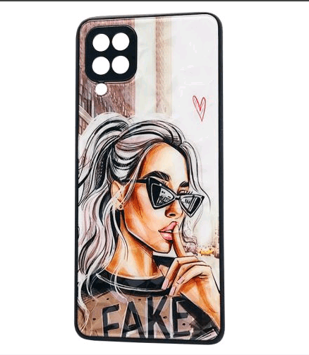 Накладка Ladies для Samsung A12 "Fake"-0