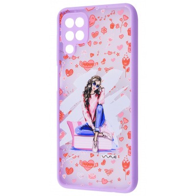 WAVE Cartoon Case Samsung A12  (heart overload)-0