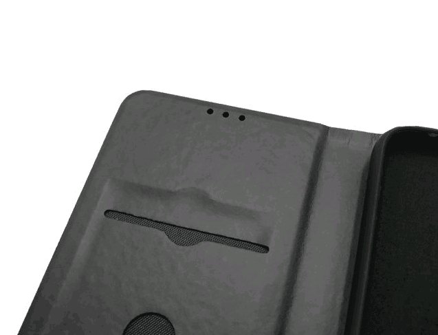 Книжка WAVE Flip для Samsung A12 (black)-1