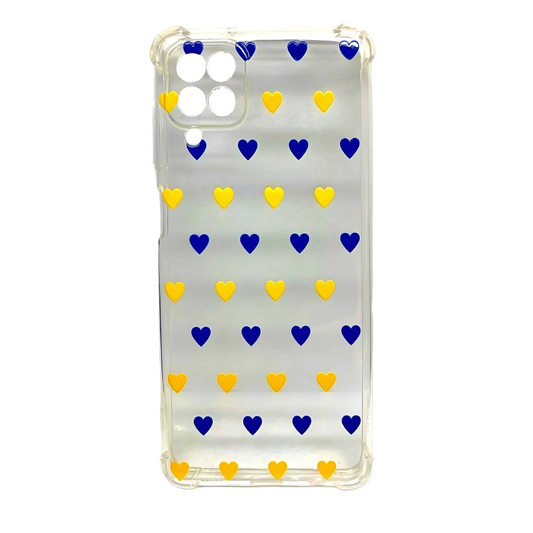 Накладка  WAVE Patriot Clear Case для Samsung A12/M12 (ua hearts)-1