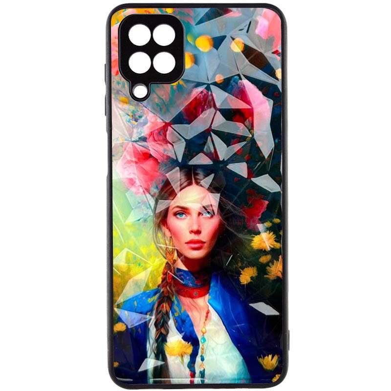 Накладка Ladies для Samsung A12/M12 Квітуча Україна-0
