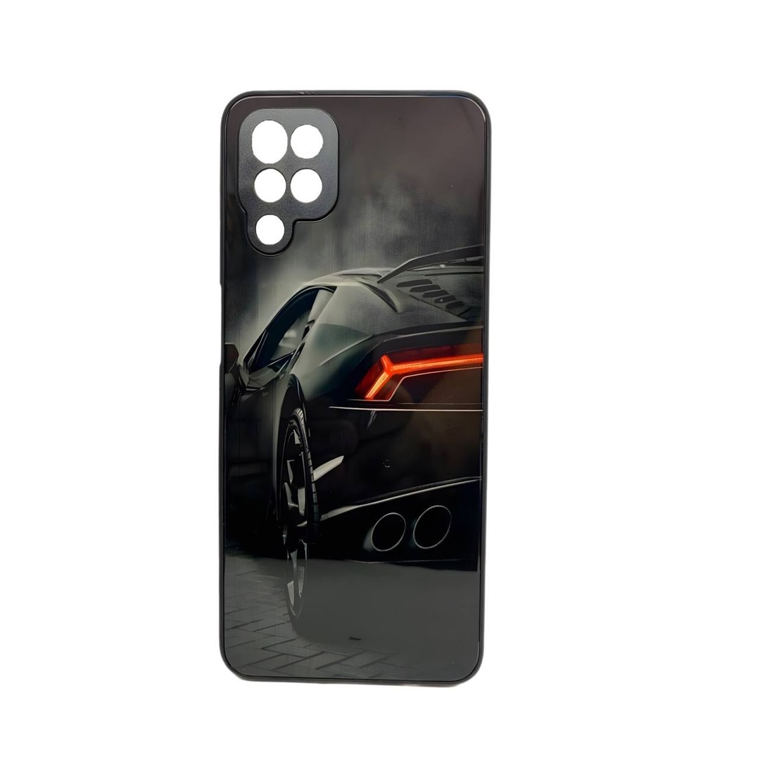 Накладка Marble Clouds для Samsung A12/M12  Авто-0
