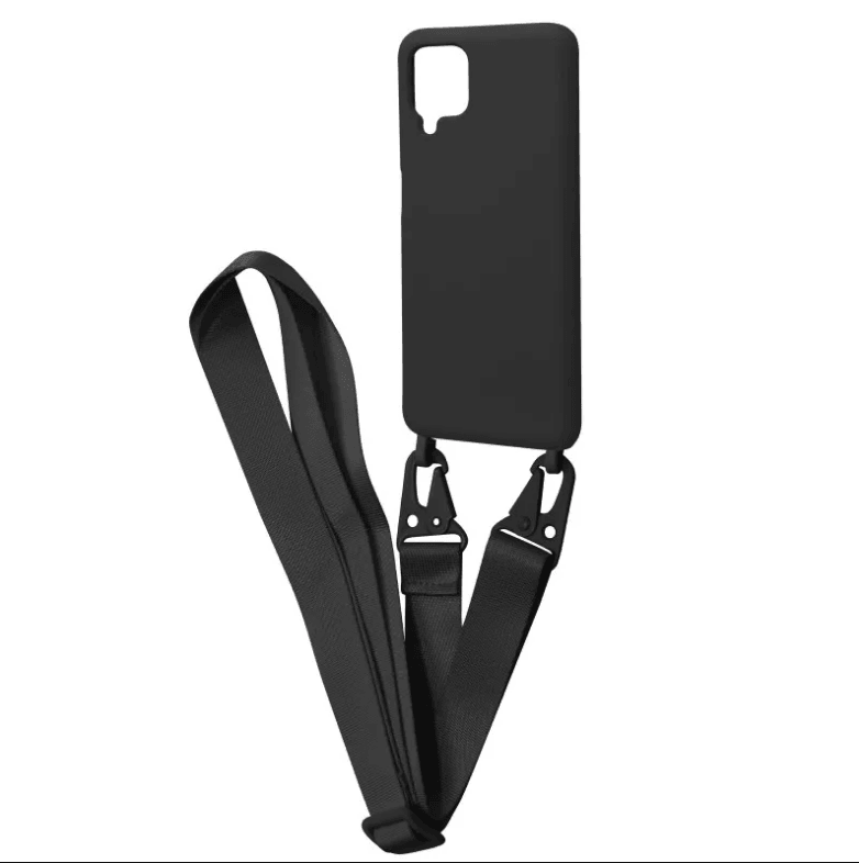 Накладка Strap для Samsung A12/M12  (Black)-0