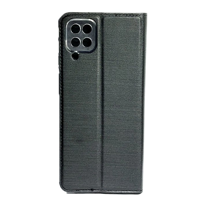 Книжка Tussor Silk для Samsung A12 Black-1