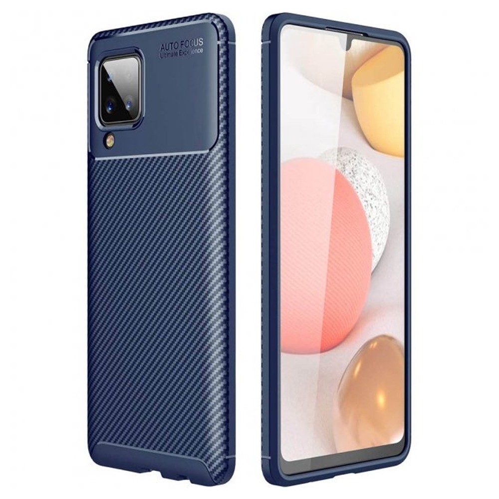 Накладка Autofocus для Samsung A12/M12 синя-0