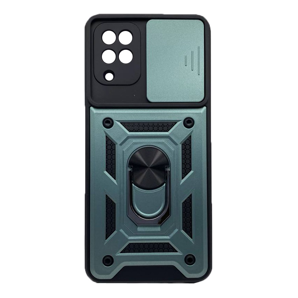 Накладка Camshield Serge Ring для Samsung A12/M12 Зелений-0