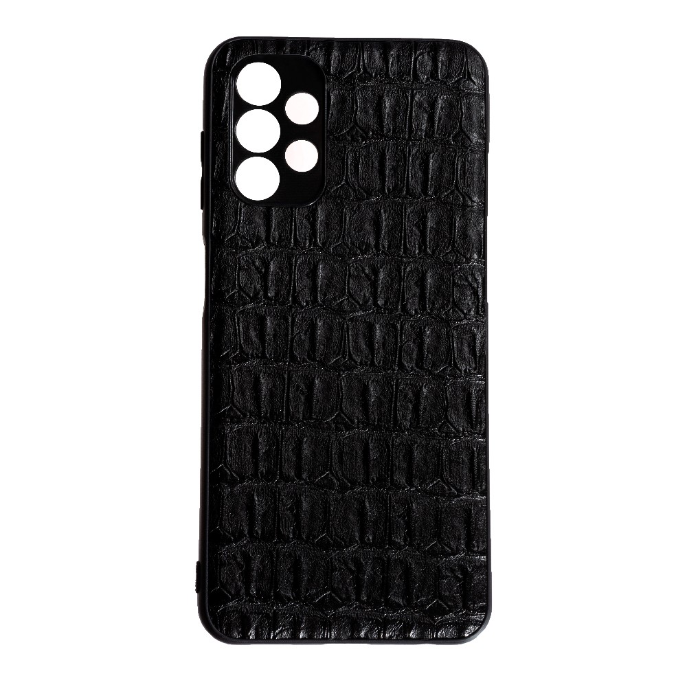 Накладка Leather Case для Samsung A13 4G Кроко-0