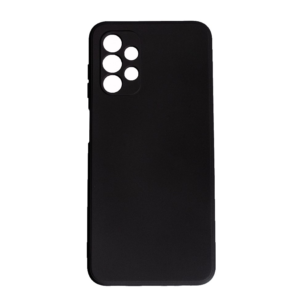 Накладка Silicone case SMTT для Samsung A73 (Black)-0