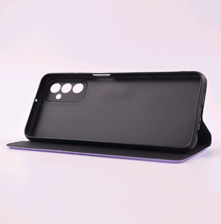 Книжка Shell Case для Samsung A13 4G/A32 5G (Light purple)-3