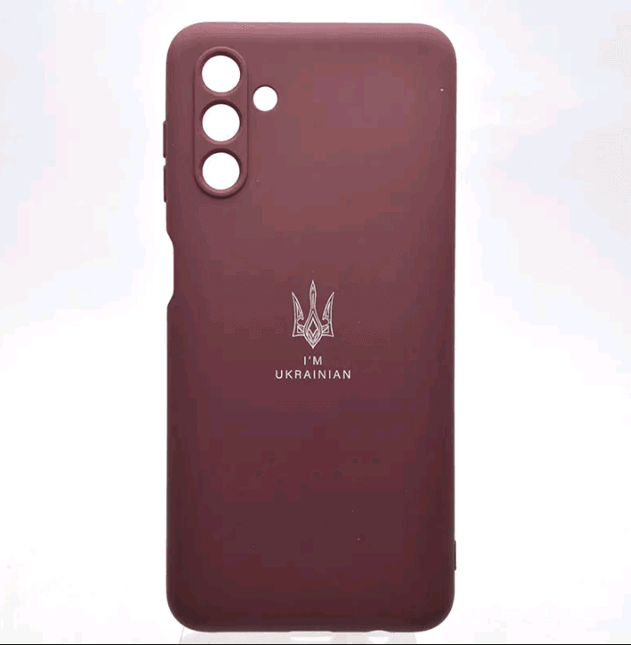 UA Silicone Case Full Protective для Samsung A13 4G/A32 5G (Marsala)-0