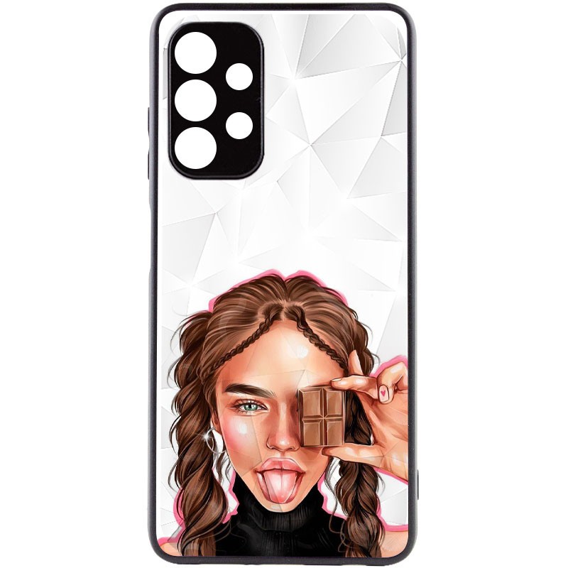 Накладка Ladies Camera для Samsung A32 4G Chocolate-0