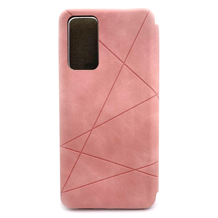 Книжка Dekker Geometry для Xiaomi Note 10/Note 10s/Poco M5s Pink-1