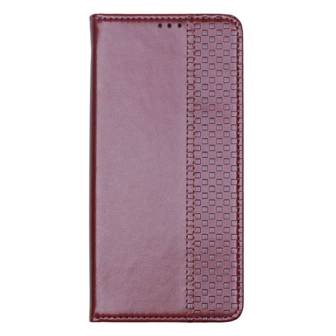 Книжка Chess Skin для Samsung A16 4G / 5G (Bordo)-0