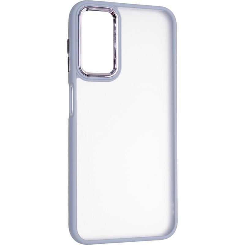 Накладка FIBRA Metallic Matte для One Plus 8T/9R (Light grey)-1