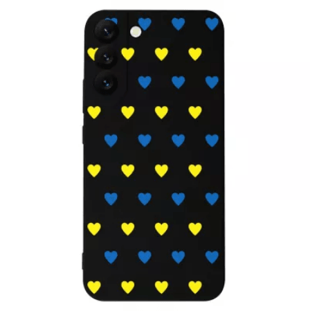 Накладка  WAVE Patriot Case для Samsung A54 (ua hearts)-0