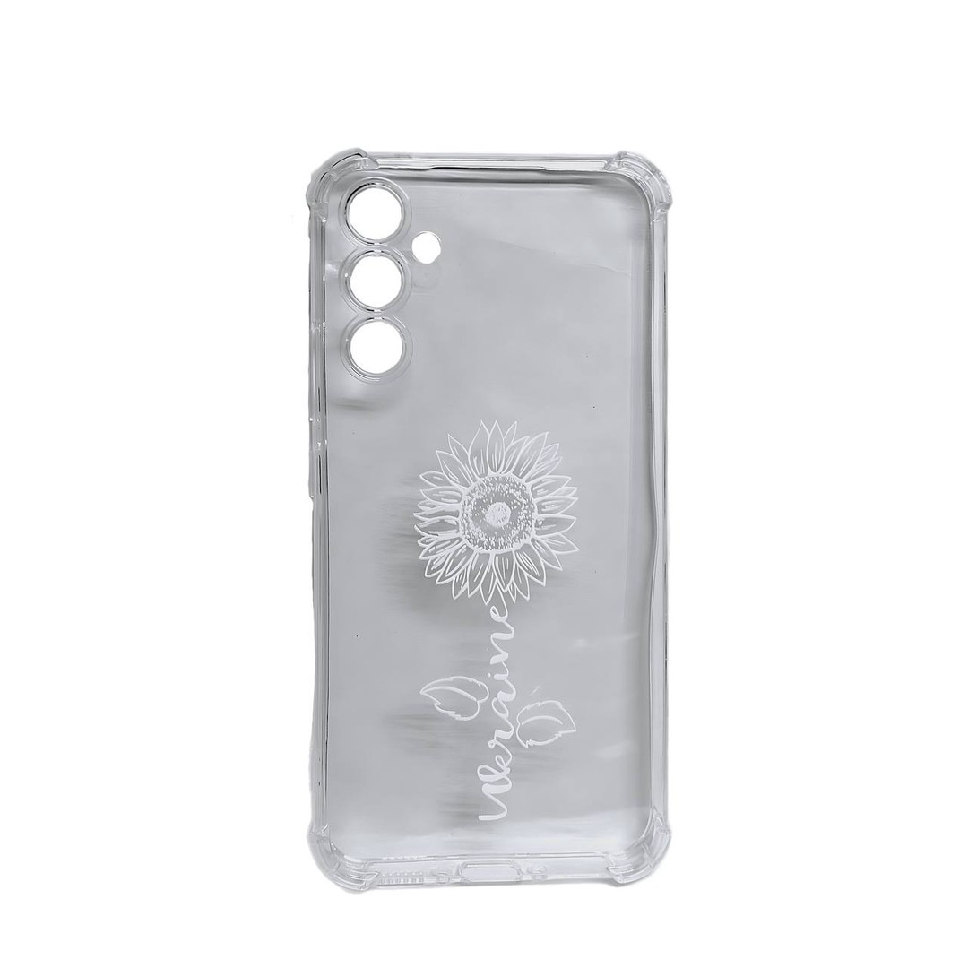 Накладка  WAVE Patriot Clear Case для Samsung A34 (sunflower)-0