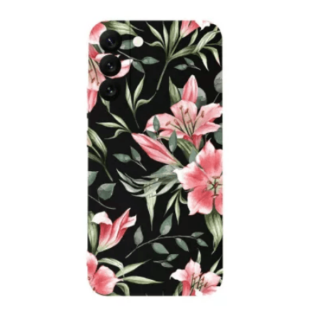 Накладка  Floral Matt для Samsung A14 (lilies)-0