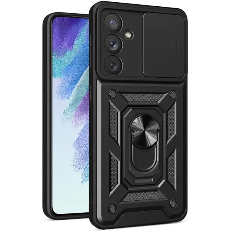 Накладка Camshield Serge Ring для Samsung A56/A36 Чорний-0