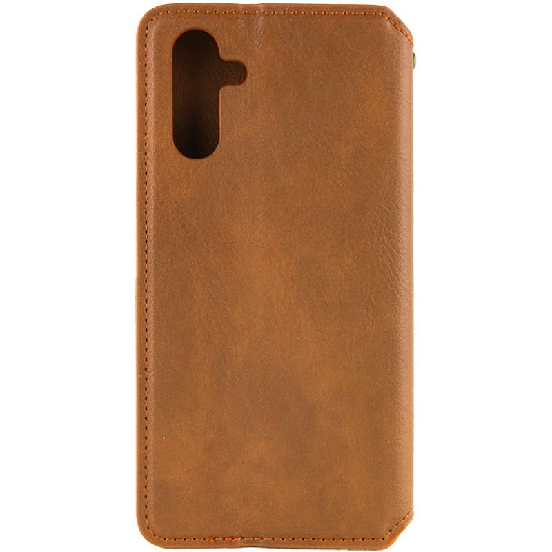 Книжка GETMAN Cubic для Samsung A05s коричнева-1