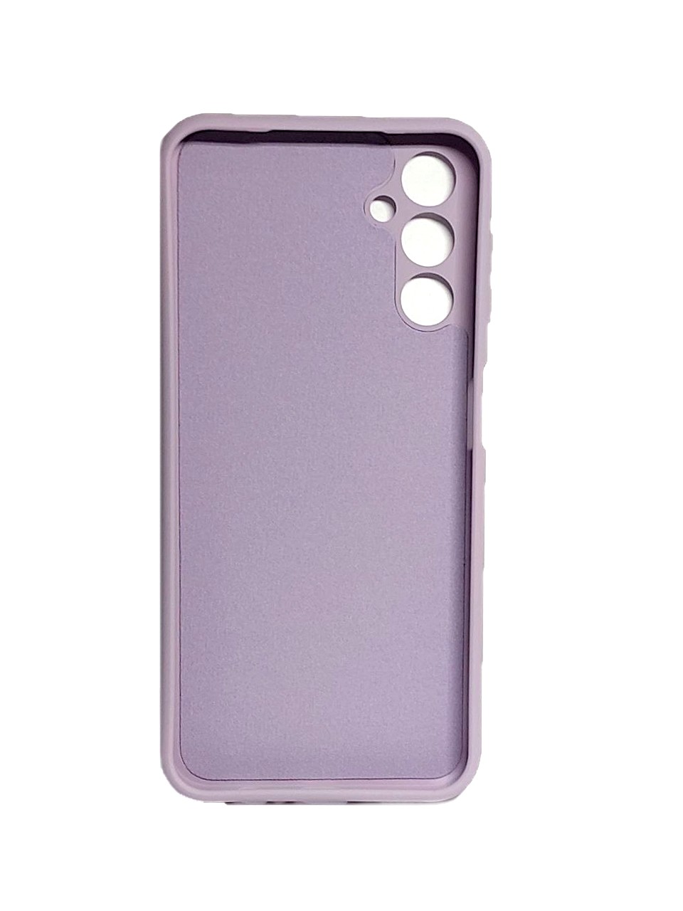 Silicone Cover Full Camera without Logo (A) для Samsung A14 (Lilac pride)-1