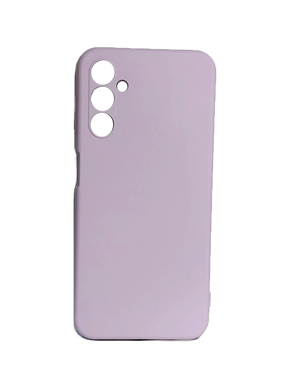 Silicone Cover Full Camera without Logo (A) для Samsung A14 (Lilac pride)-0