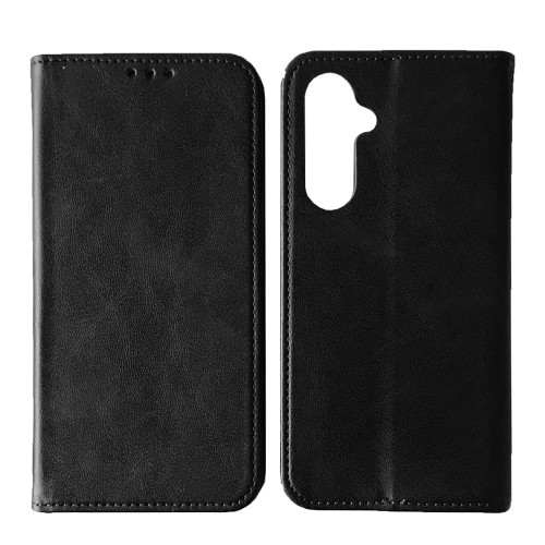 Книжка Black TPU Magnet для Samsung A14 чорна-0