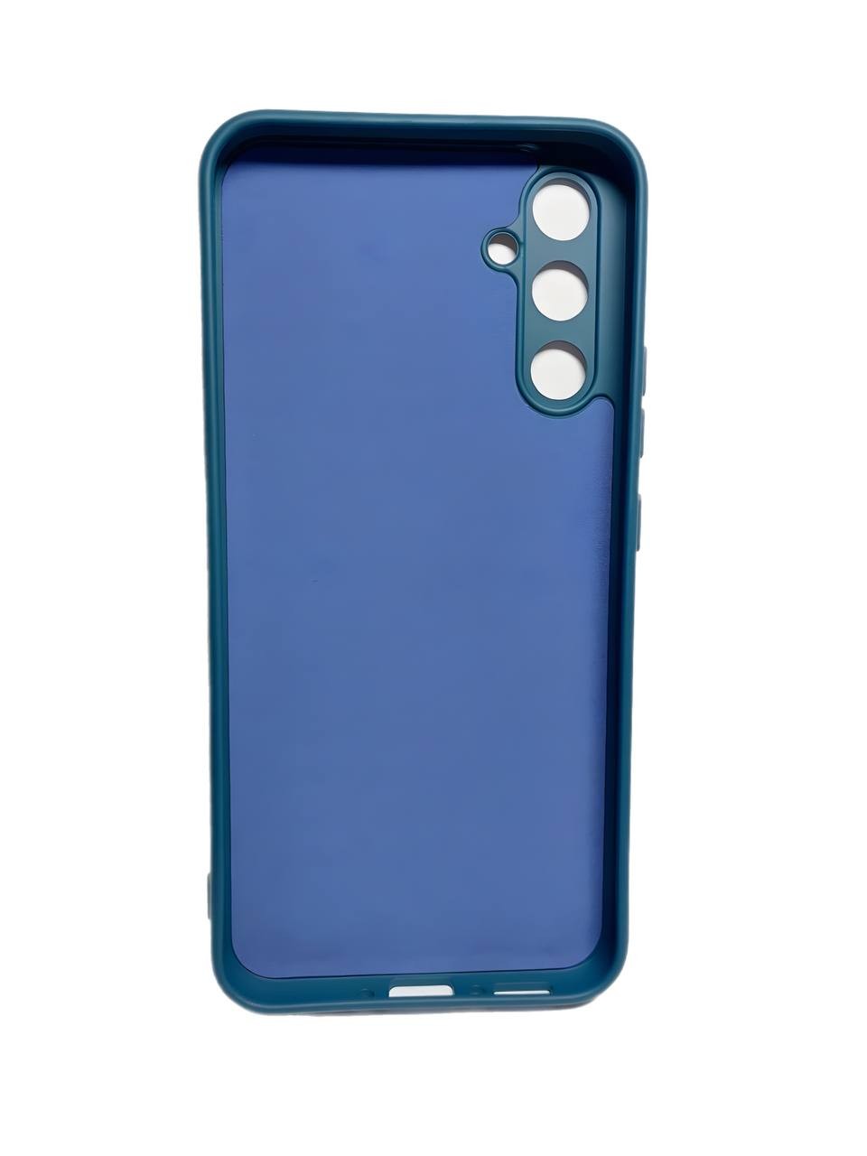 Silicone Cover Full Camera without Logo (A) для Samsung A34 (Cosmos blue)-1