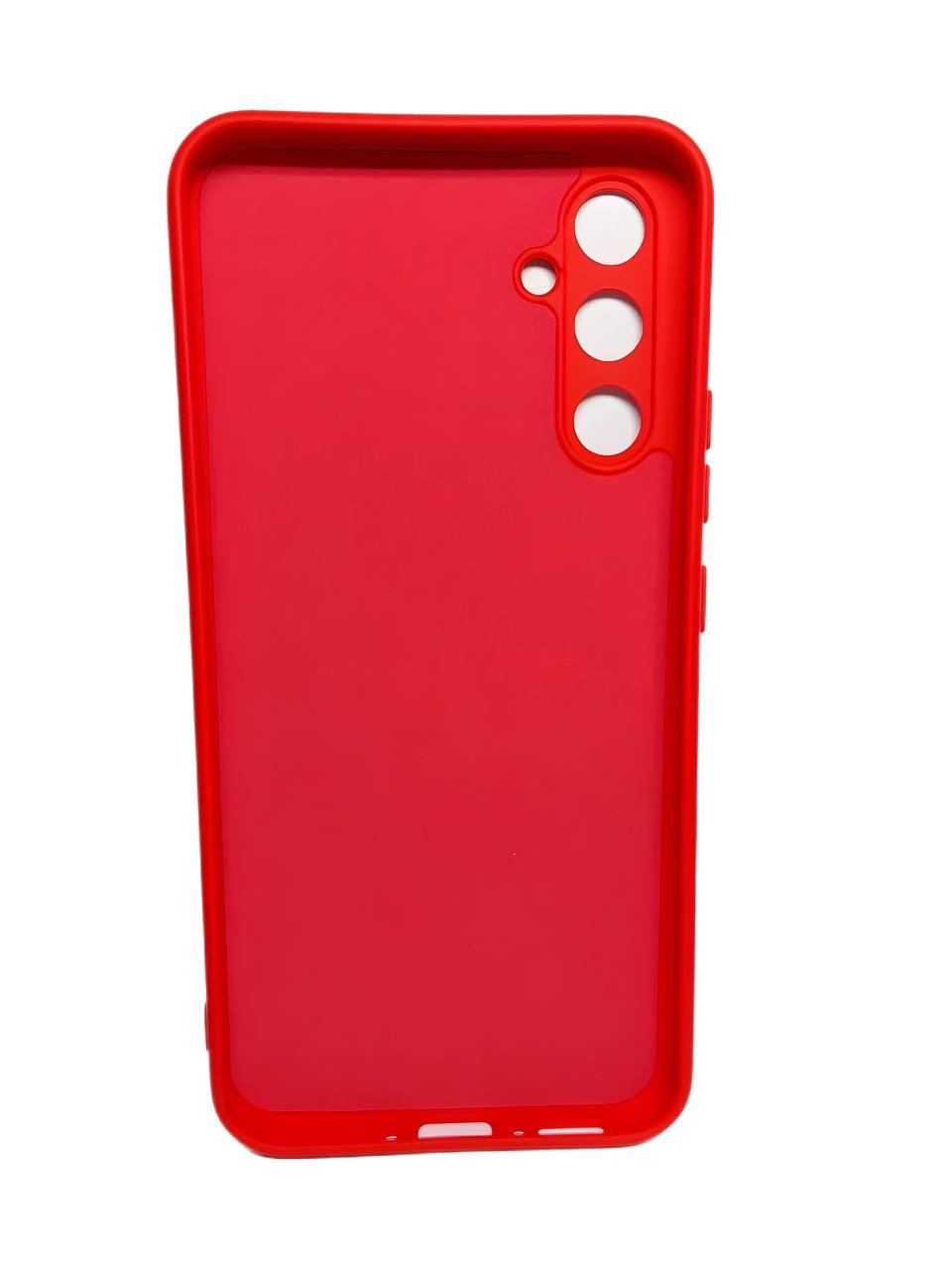 Silicone Cover Full Camera without Logo (A) для Samsung A54 (Red)-1
