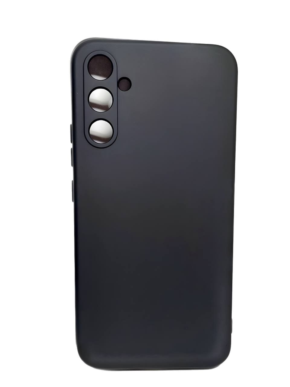 Silicone Cover Full Camera without Logo (A) для Samsung A14 (Black)-0