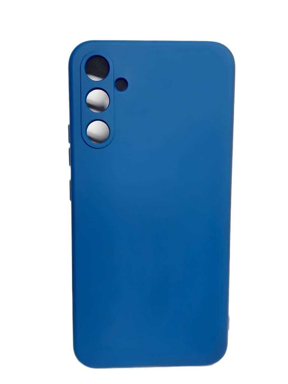 Silicone Cover Full Camera without Logo (A) для Samsung A34 (Dark blue)-0