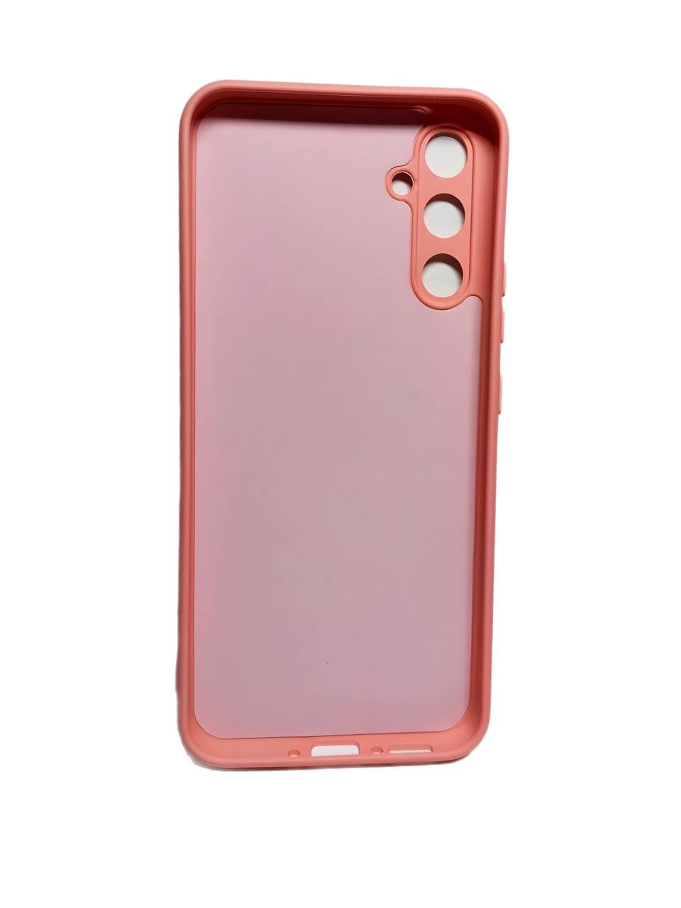 Silicone Cover Full Camera without Logo (A) для Samsung A54 (Pink)-1