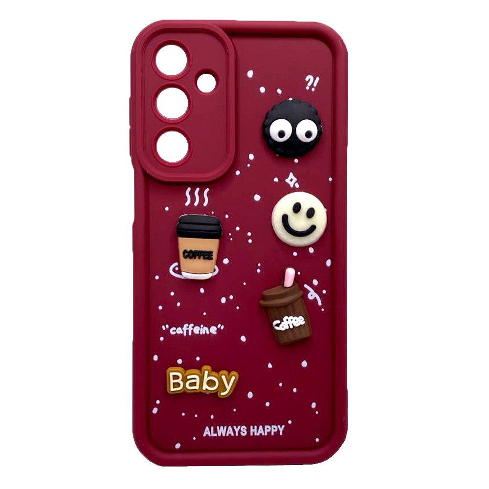 Чохол Pretty Toys для Samsung A16 4G/5G (Red/Always Happy)-0
