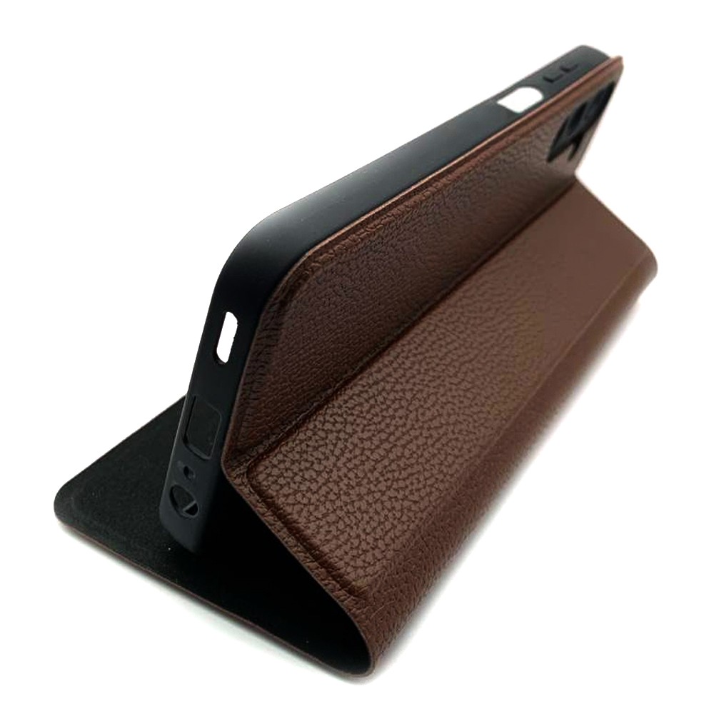 Книжка Leather Flip case для Samsung  A55 (Brown)-3