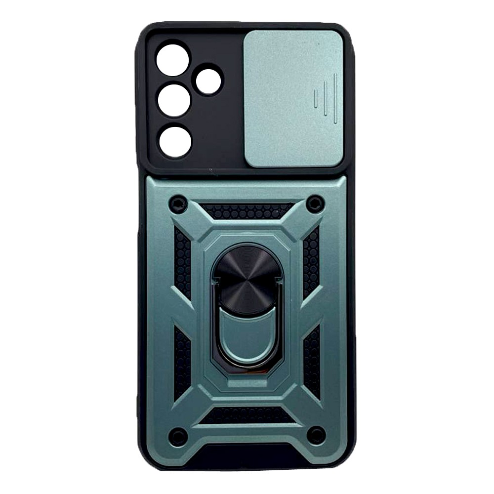 Накладка Camshield Serge Ring для Samsung S22 Зелений-0