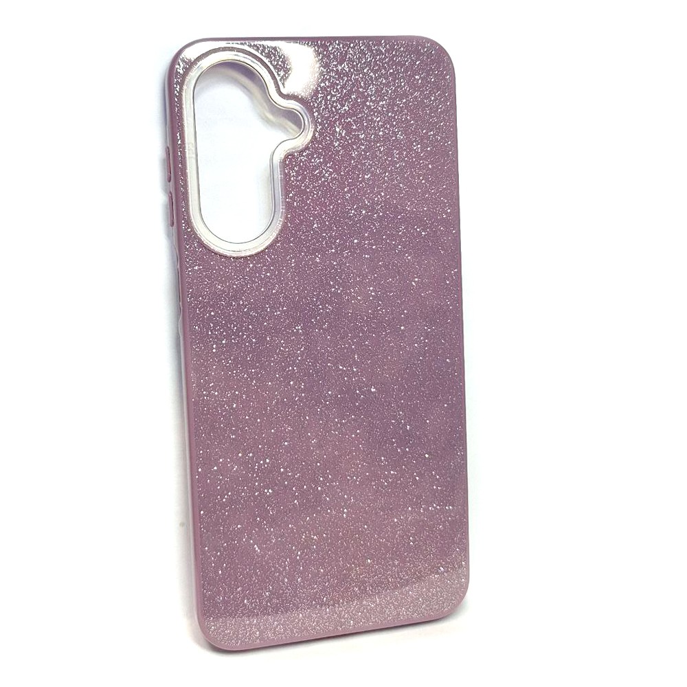Чохол Color Glitter для Samsung A24 / M34  (Чорничний)-0