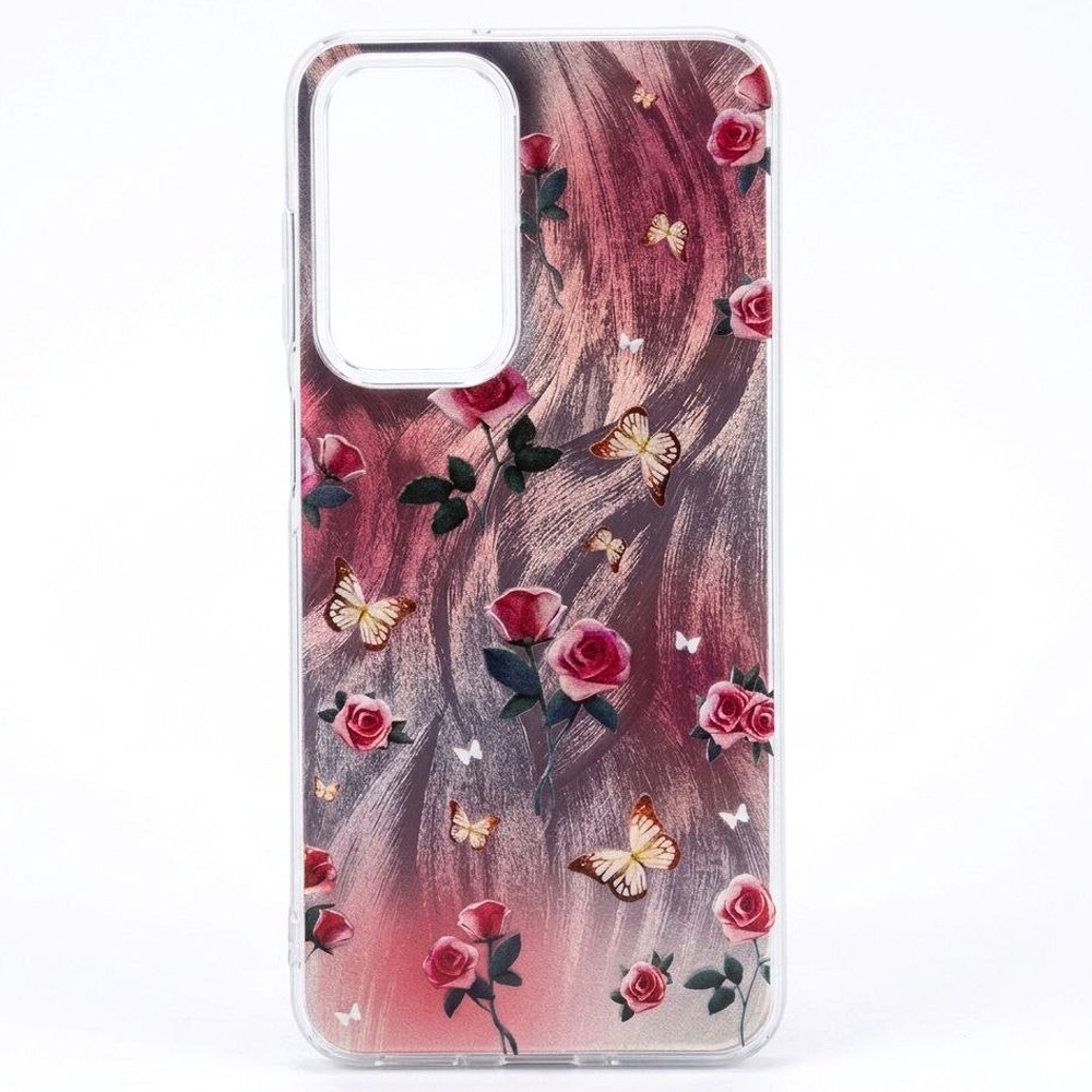 Накладка Nacre Print для Samsung A26 / A17 Flowers-0