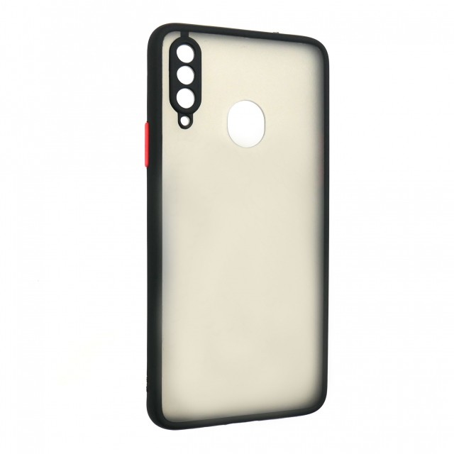 Накладка Totu Gingle Camera для Samsung A20s чорна-0