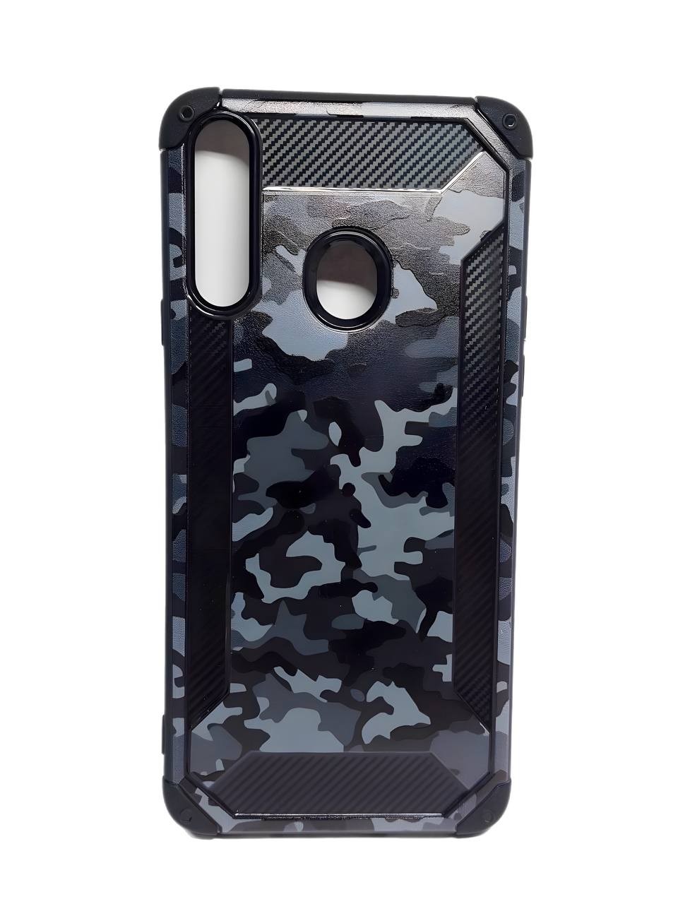 Накладка Камуфляж Samsung A20s (A207) (Сірий)-0