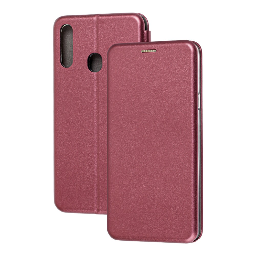 Книжка Premium для Samsung A20S бордова-0